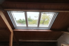 Velux 3 in 1 studio en een tuimelvenster gemonteerd in Uden